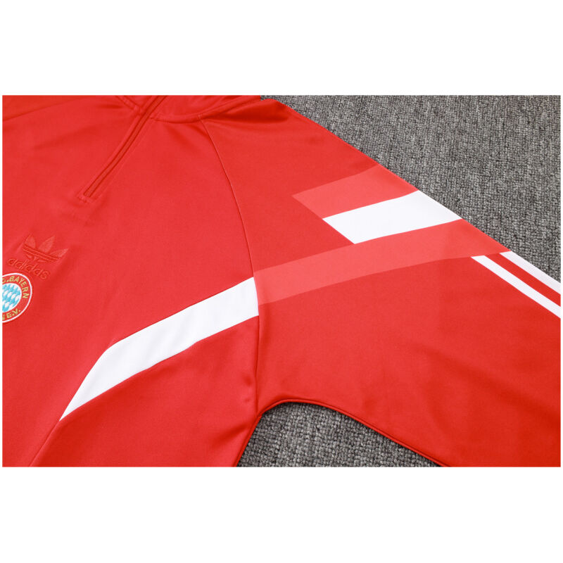 Mens Bayern Munich Training Suit Red 2024/25