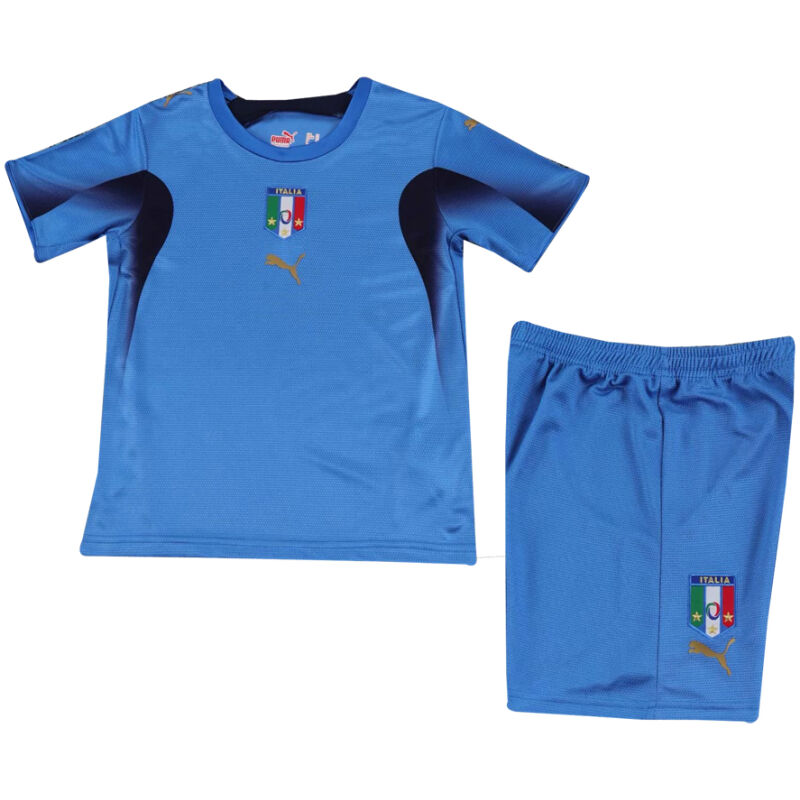 Kids Retro Italy Home Jersey 2006