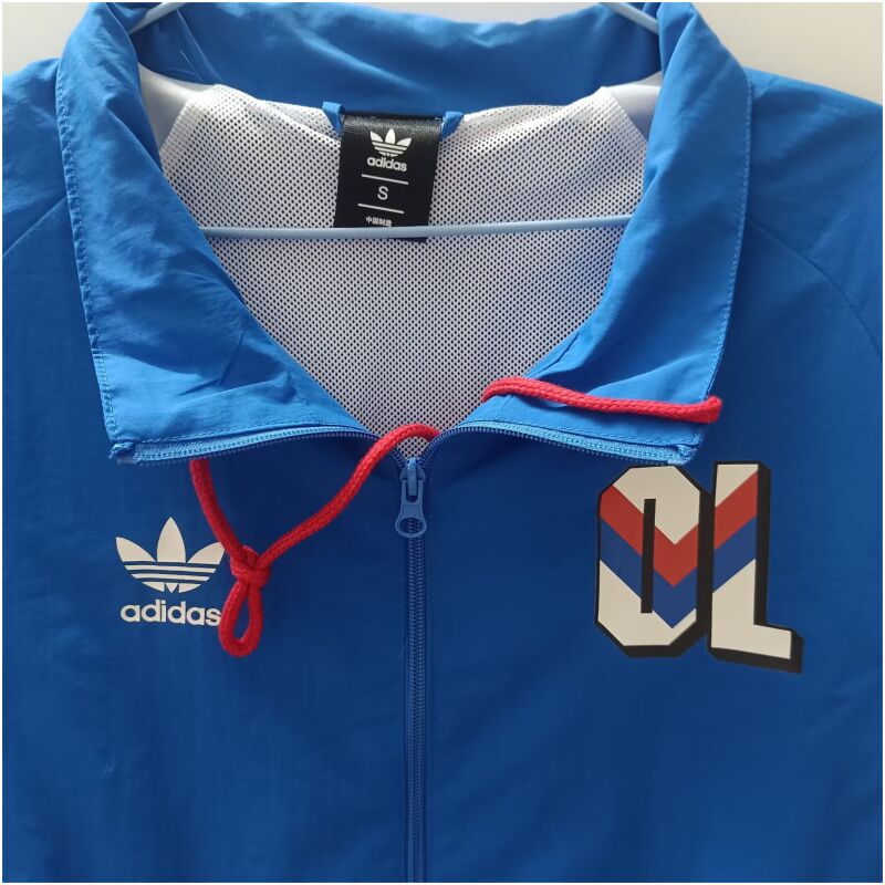 Mens Olympique Lyonnais All Weather Windrunner Jacket Blue 2024/25