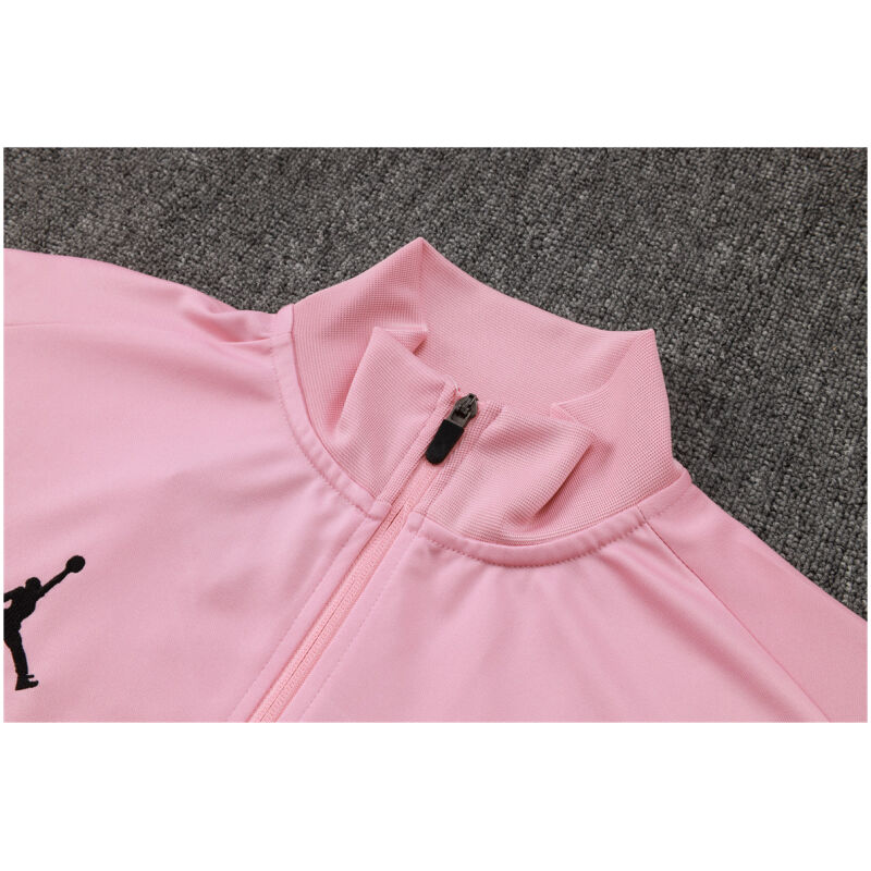 Mens PSG x Jordan Jacket + Pants Training Suit Pink 2024/25