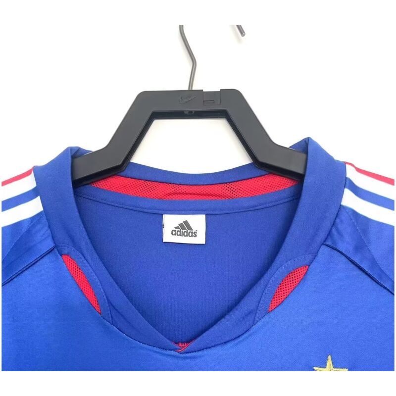 Mens France Retro Home Jersey 2004