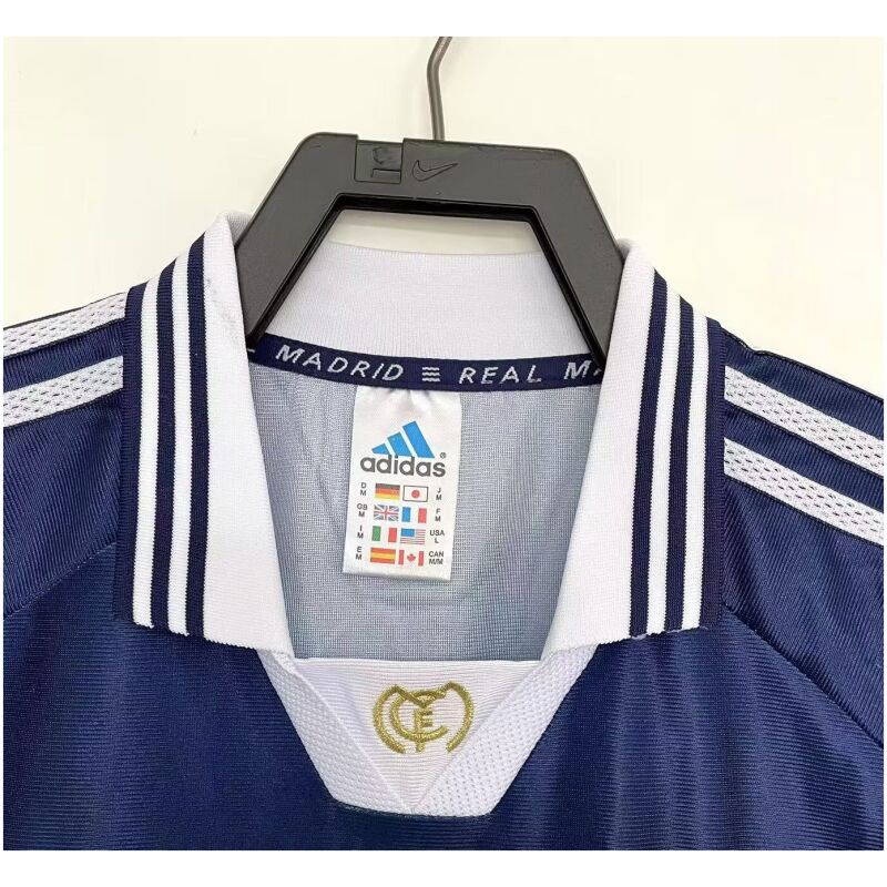 Mens Real Madrid Retro Away Jersey 1998/99
