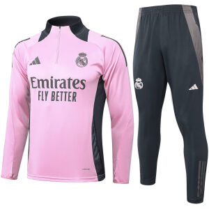 Herren Real Madrid Trainingsanzug Rosa 2024/25
