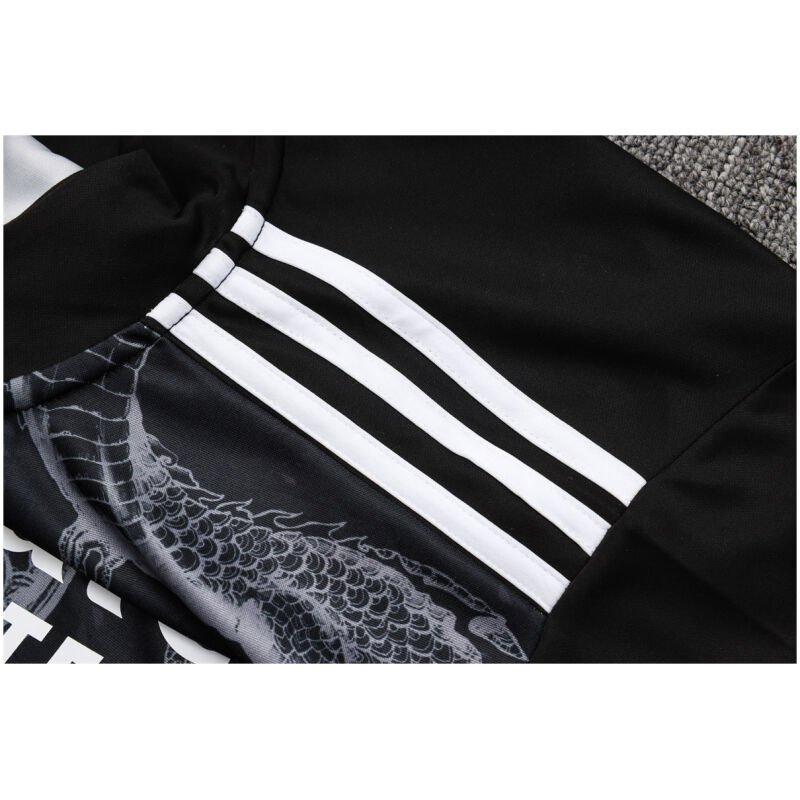 Mens Real Madrid Training Suit Black Dragon 2024/25