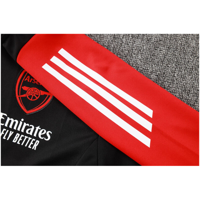 Mens Arsenal Jacket + Pants Training Suit Black 2024/25