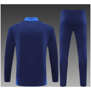 Kids Riyadh Al-Nassr Training Suit Blue 2024/25