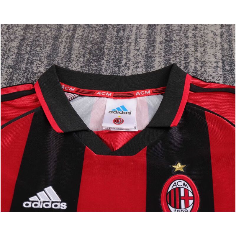Kids Retro AC Milan Home Jersey 1998/99