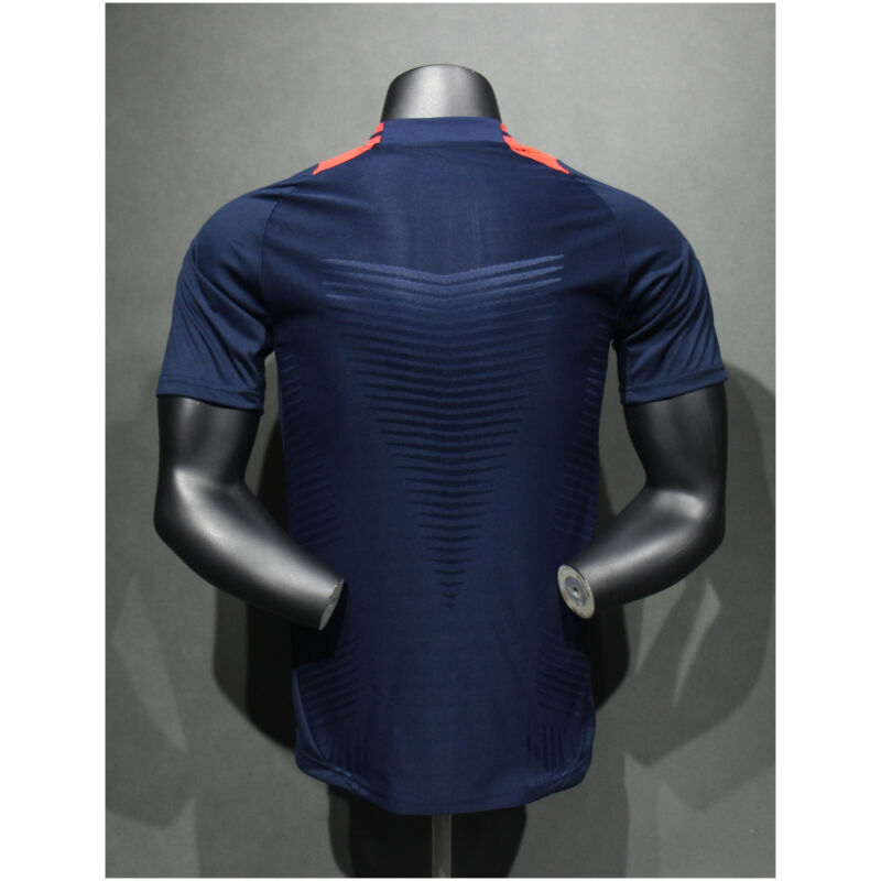 Mens Manchester United Pre-Match Navy Authentic Jersey 2024/25 – Match