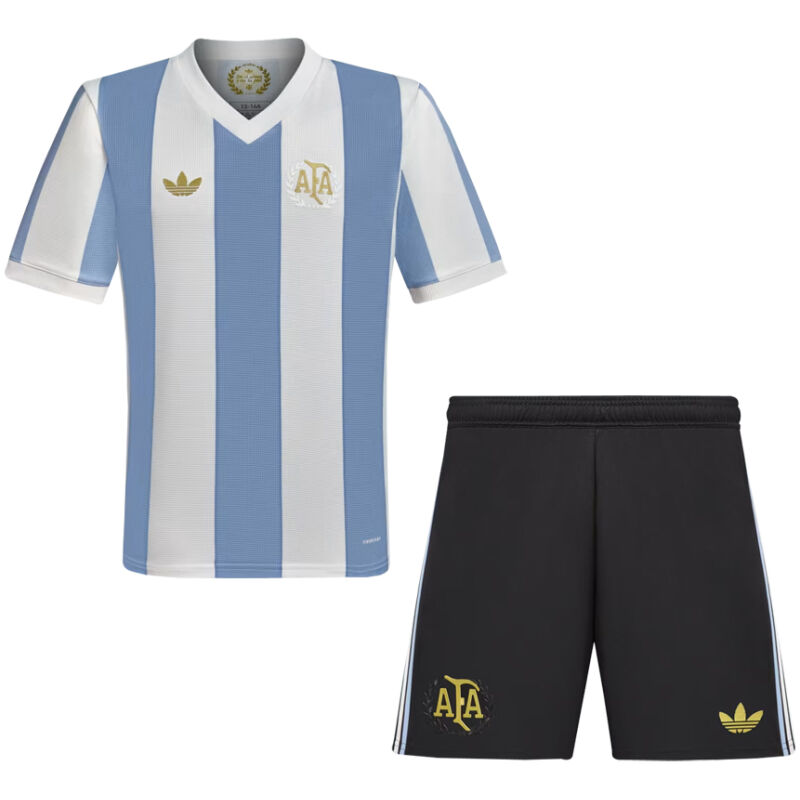 Kids Argentina 50th Anniversary Home Jersey 2024