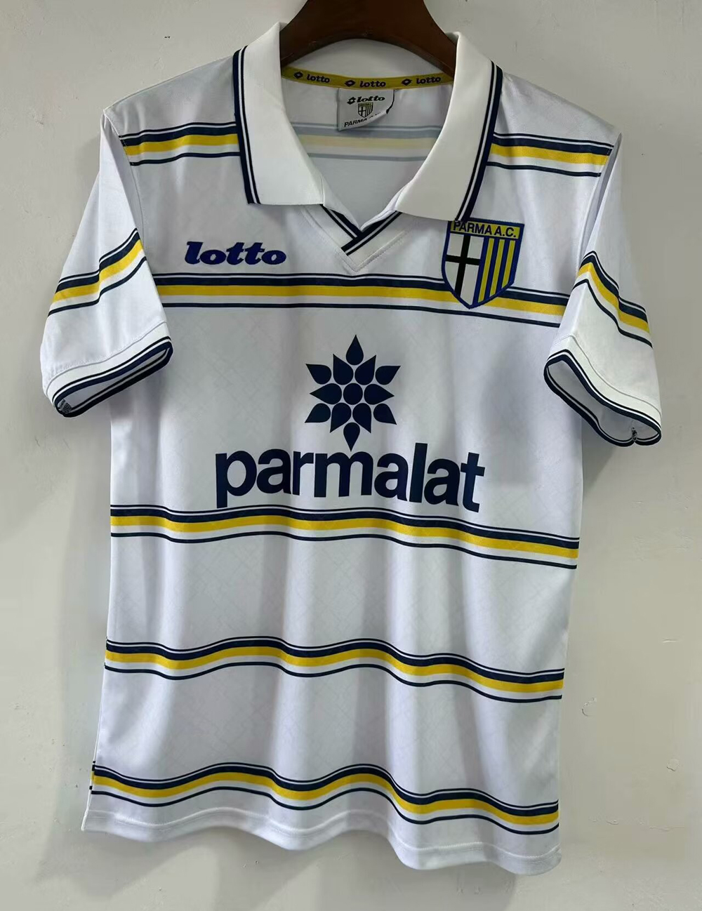 Parma Calcio Retro Away Jersey Mens 1998