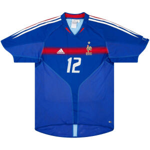 Mens France Retro Home Jersey 2004