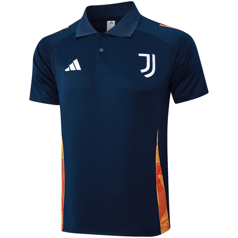 Mens Juventus Polo Shirt Royal 2024/25