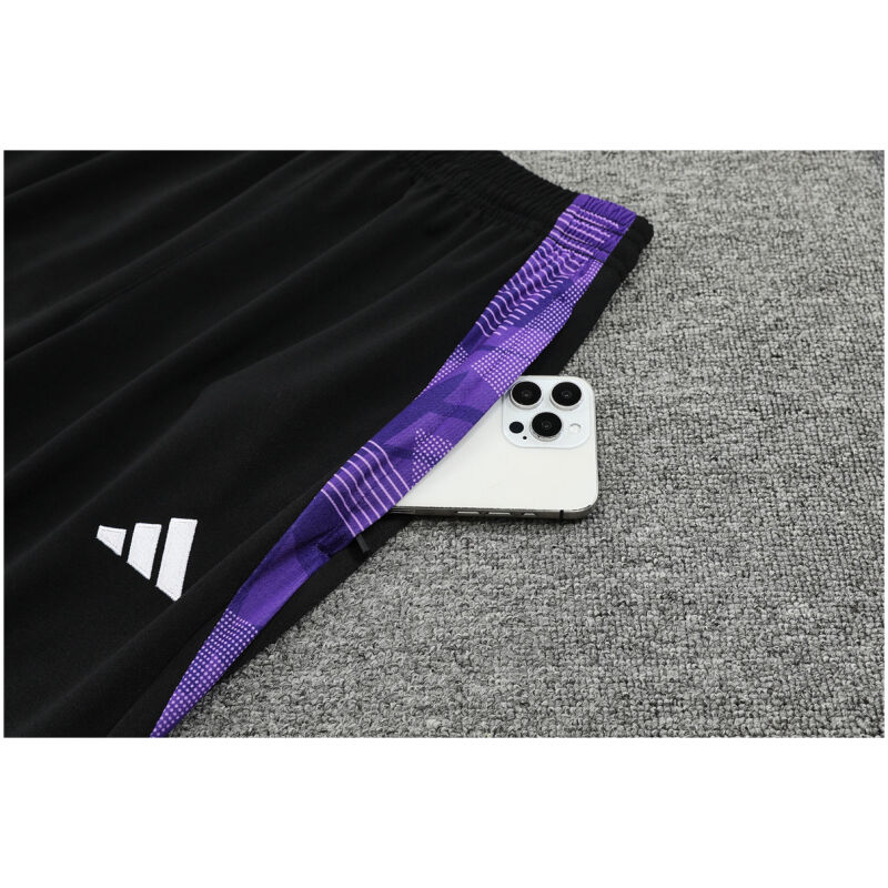 Mens Real Madrid Hoodie Sweatshirt + Pants Training Suit White III 2024/25