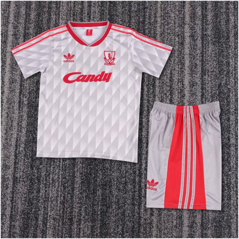 Kids Retro Liverpool Away Jersey 1989/91