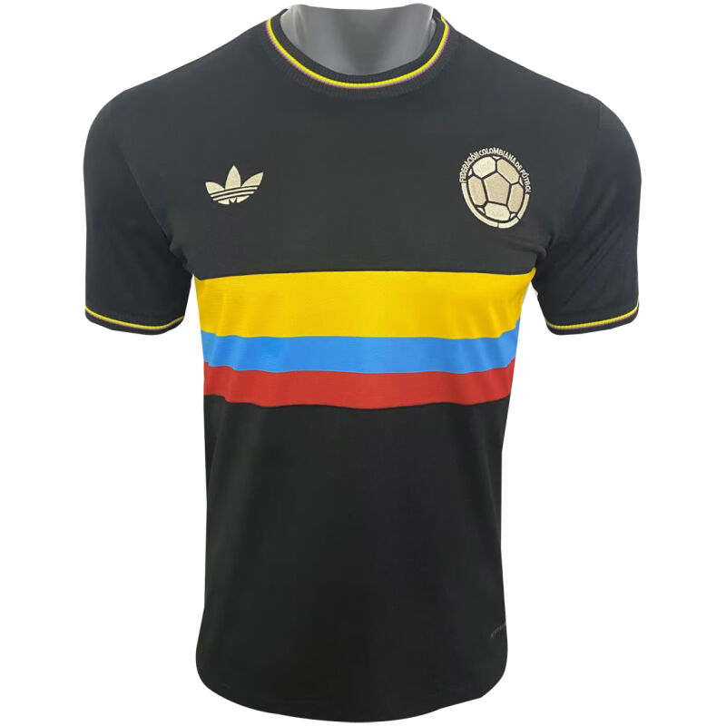 Mens Colombia 100th Anniversary Black Jersey 2024