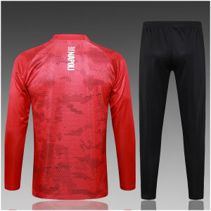 Kids Napoli Training Suit Red 2024/25