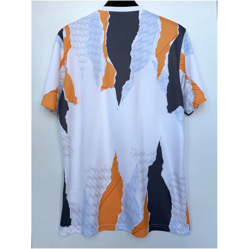 Mens Real Madrid Pre-Match Short Training Jersey White 2024/25