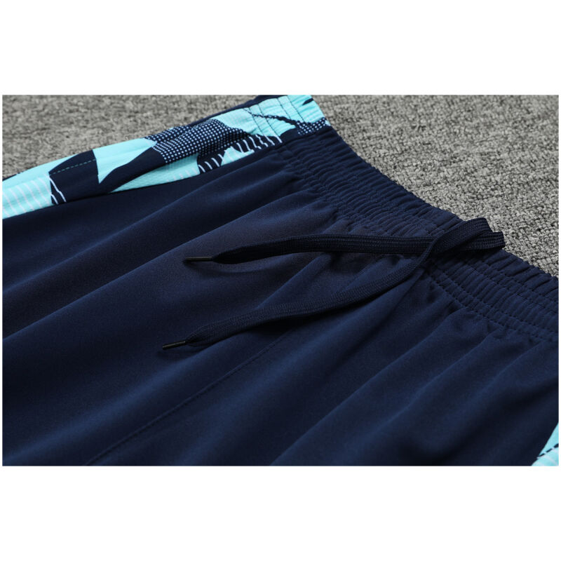 Mens Real Madrid Hoodie Sweatshirt + Pants Training Suit Green 2024/25
