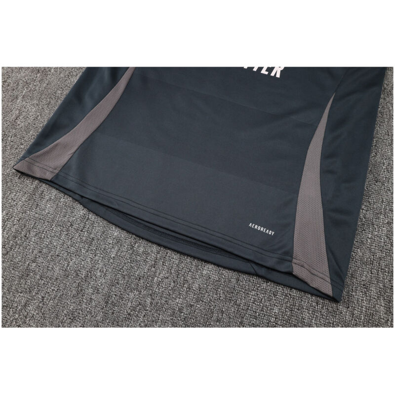 Mens Real Madrid Training Suit Grey 2024/25