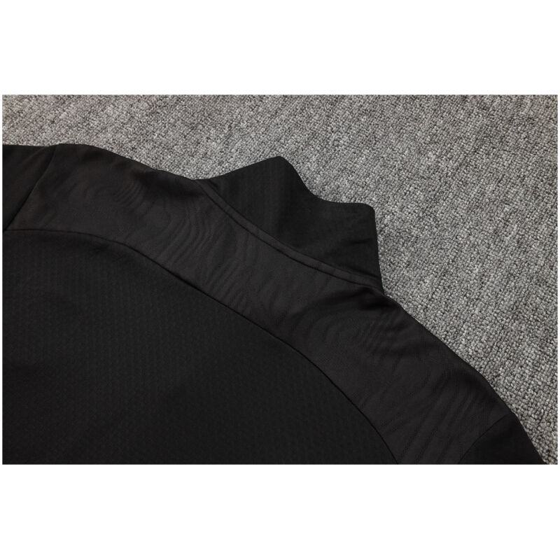 Mens Borussia Dortmund Jacket + Pants Training Suit Black 2024/25