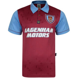 Mens West Ham United Retro Home Jersey 1995/97