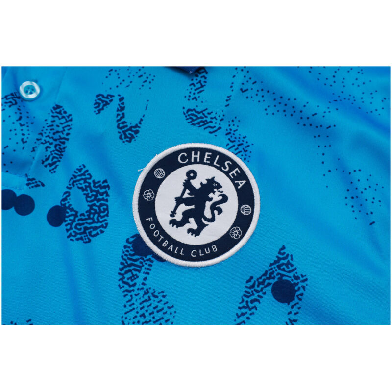 Mens Chelsea Polo Shirt Blue 2024/25