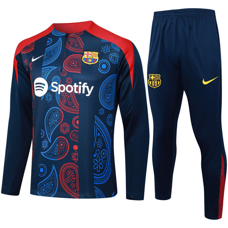 Mens Barcelona Training Suit Royal 2024/25