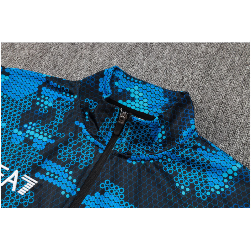 Mens Napoli Jacket + Pants Training Suit Blue 2024/25