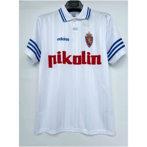 Mens Real Zaragoza Retro Home Jersey 1995/96