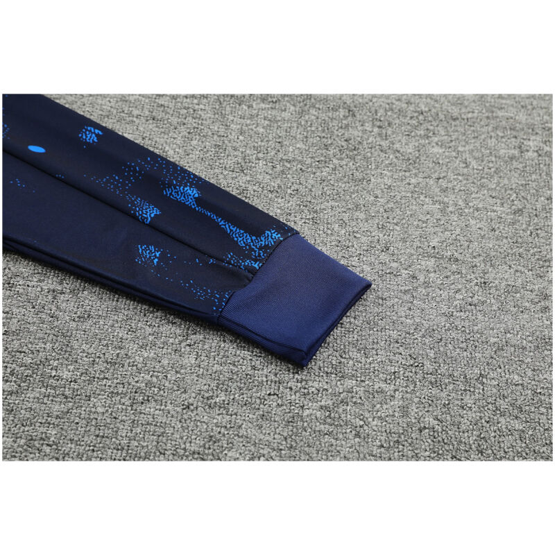 Mens Chelsea Hoodie Sweatshirt + Pants Training Suit Royal Patterns 2024/25