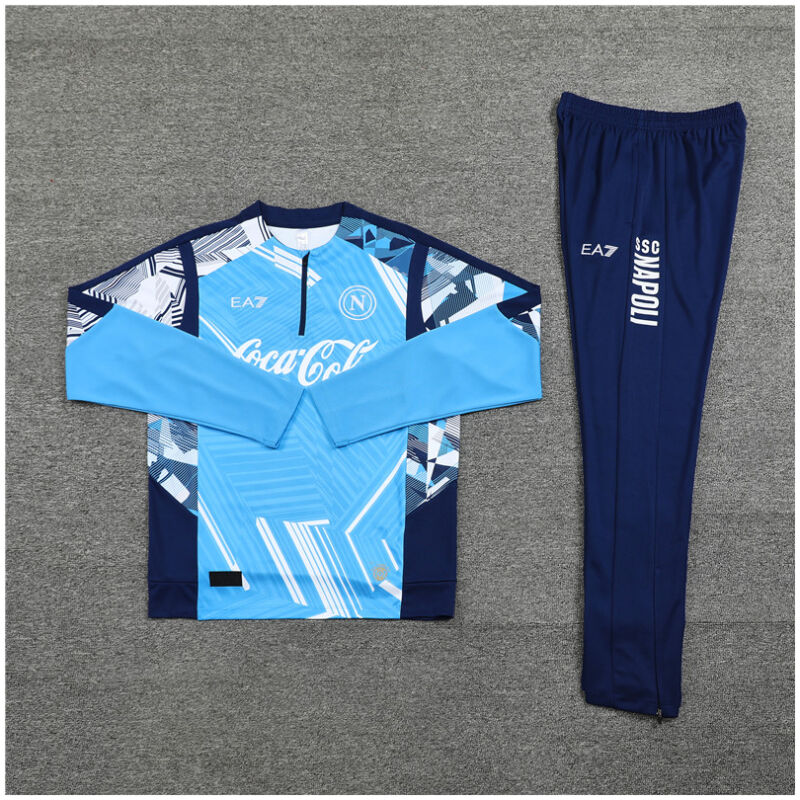 Kids Napoli Training Suit Blue 2024/25