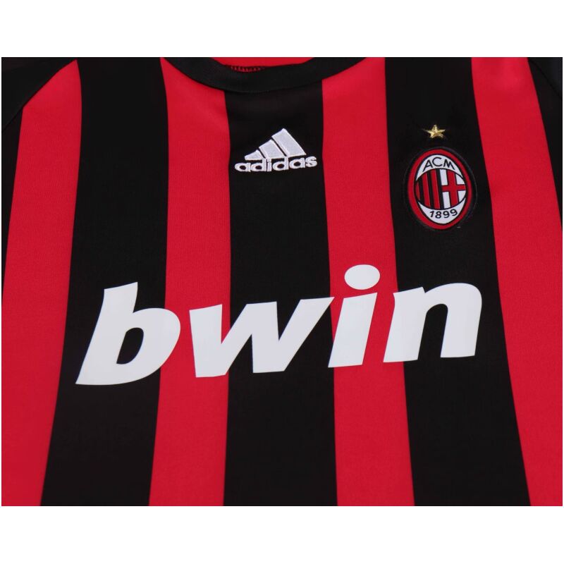 Kids Retro AC Milan Home Jersey 2008/09