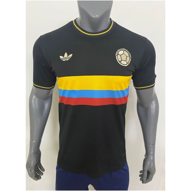 Mens Colombia 100th Anniversary Black Jersey 2024
