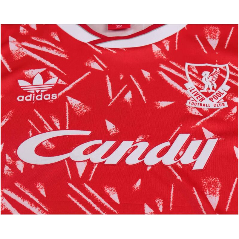 Kids Retro Liverpool Home Jersey 1989/91