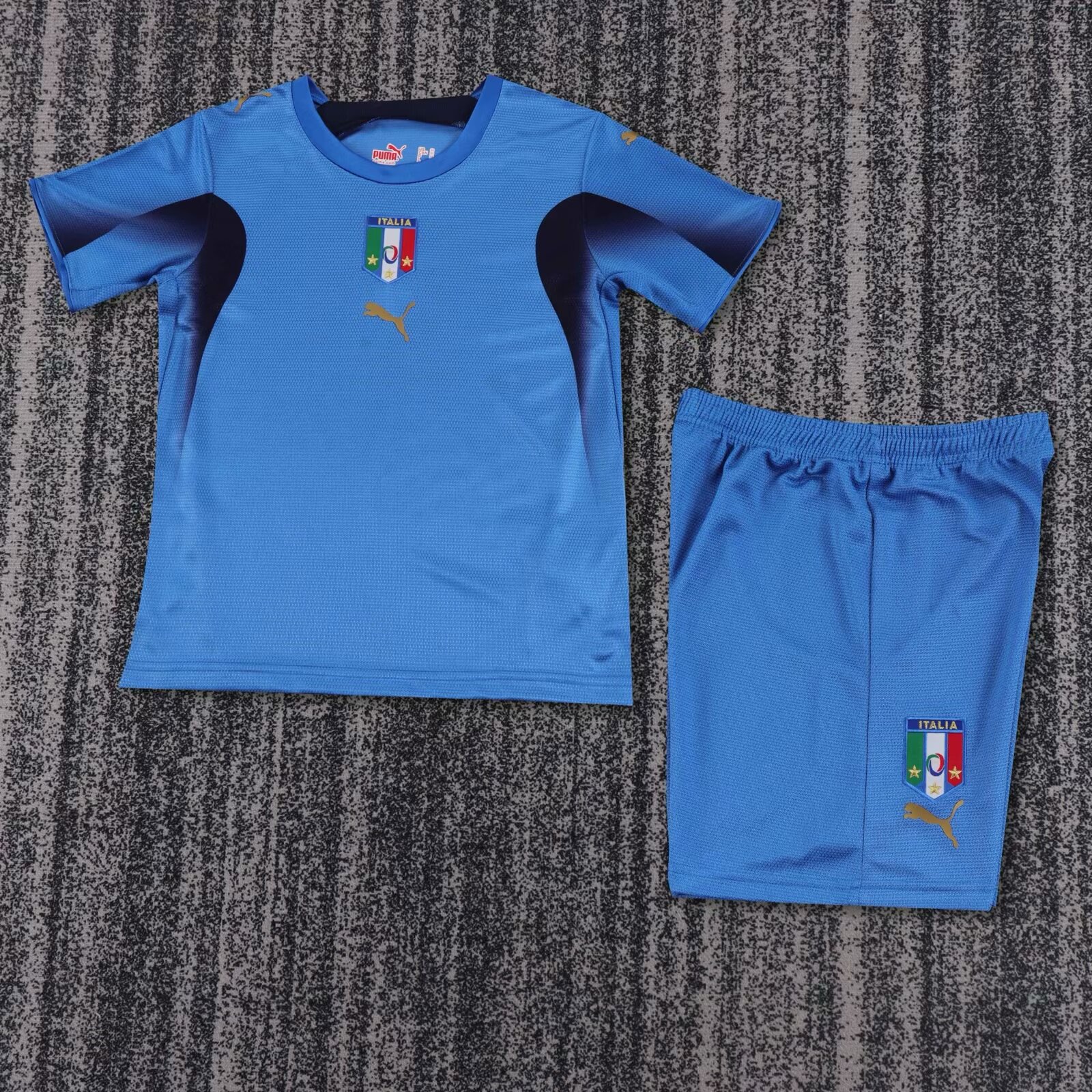 Kids Retro Italy Home Jersey 2006