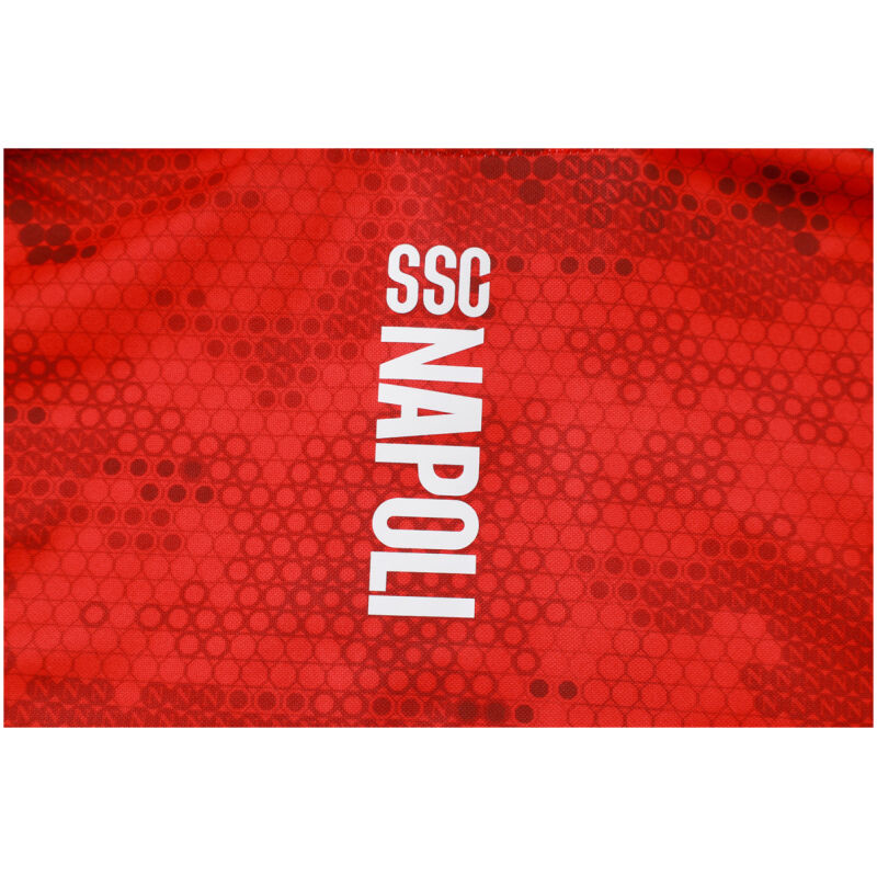 Mens Napoli Jacket + Pants Training Suit Red 2024/25
