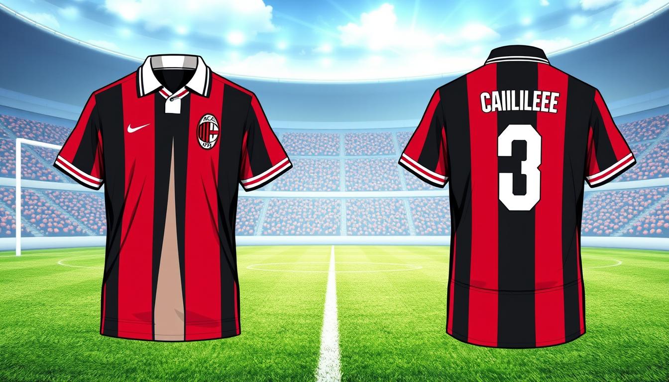 AC Milan 1990 soccer jersey