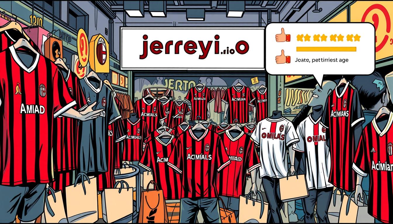 Customer feedback on retailer reliability for authentic AC Milan retro jersey
