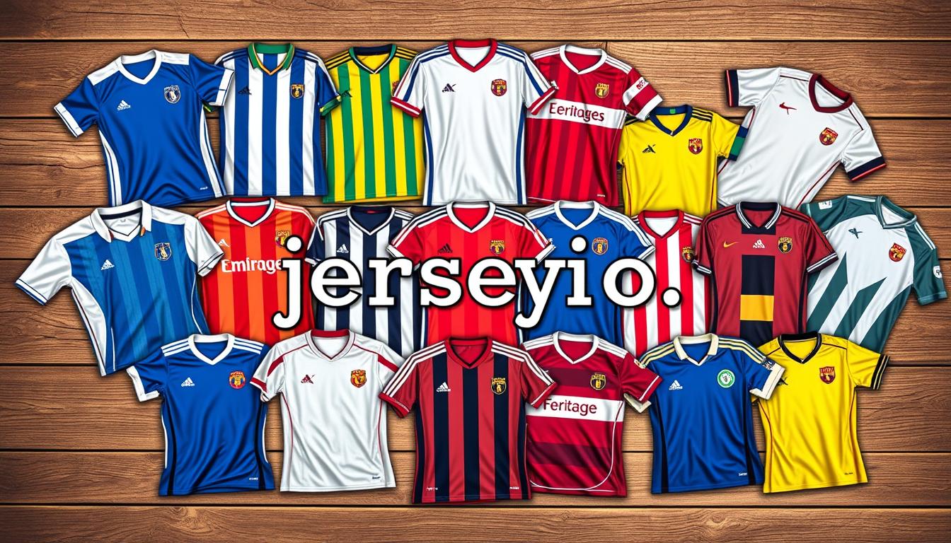 Verschillende soorten voetbal t-shirts