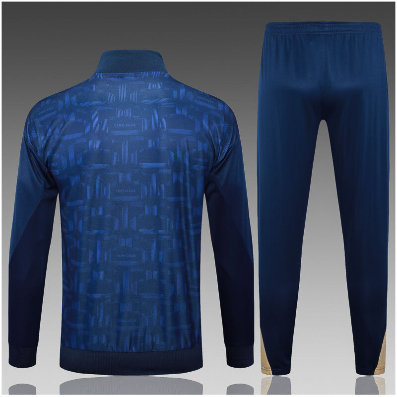 Kids Barcelona Jacket + Pants Training Suit Royal 2024/25
