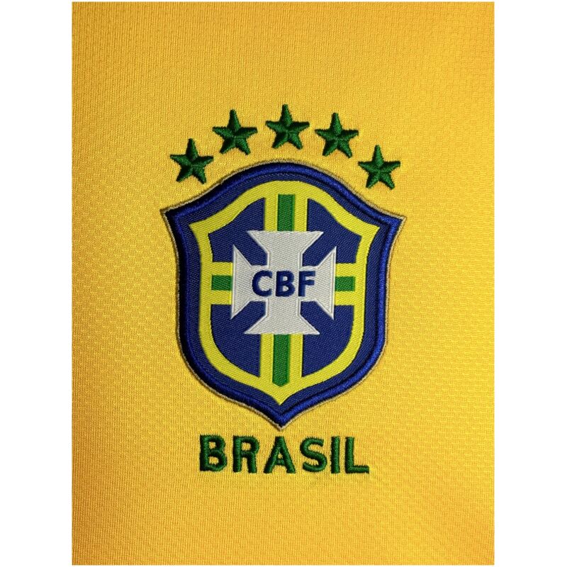 Mens Brazil Retro Home Jersey 2010