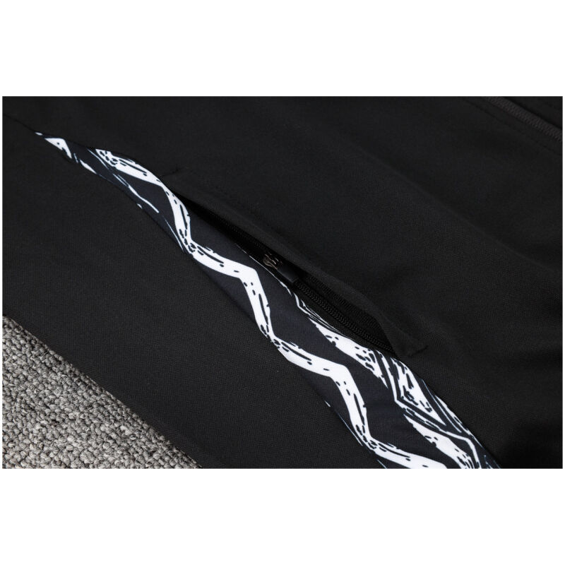 Mens Arsenal Jacket + Pants Training Suit Black 2024/25