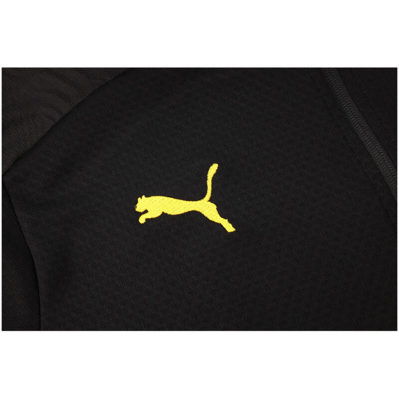Mens Borussia Dortmund Jacket + Pants Training Suit Black 2024/25