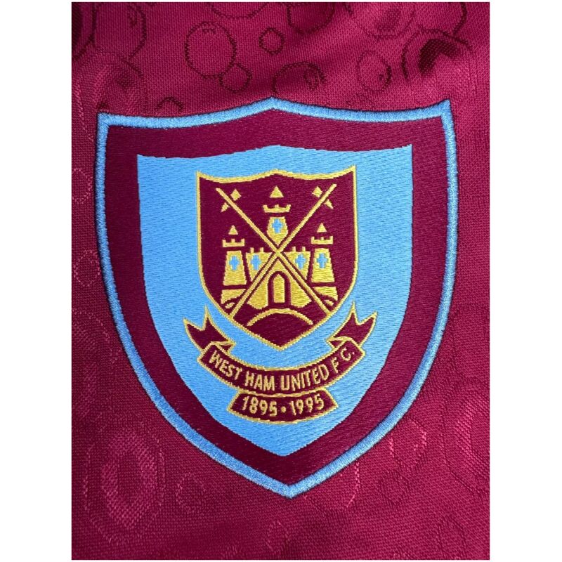 Mens West Ham United Retro Home Jersey 1995/97