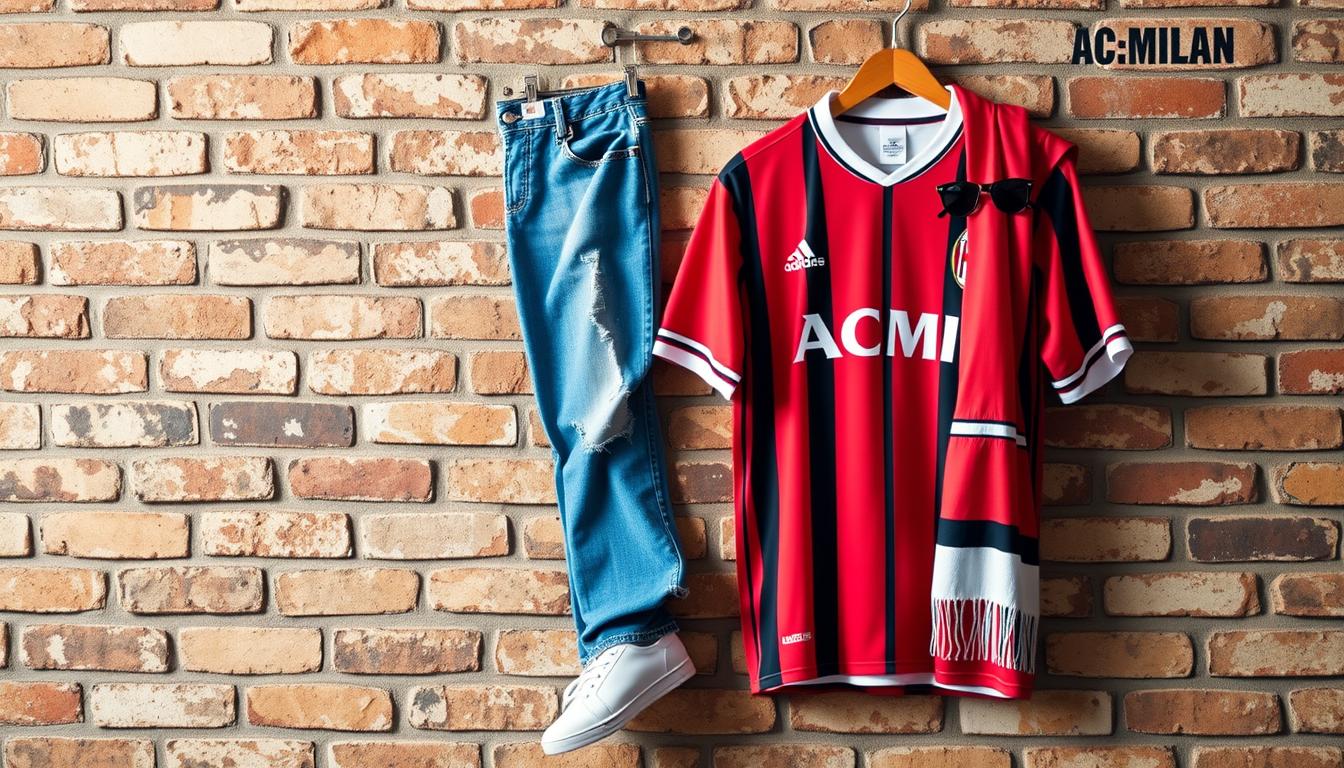 ac milan retro jersey