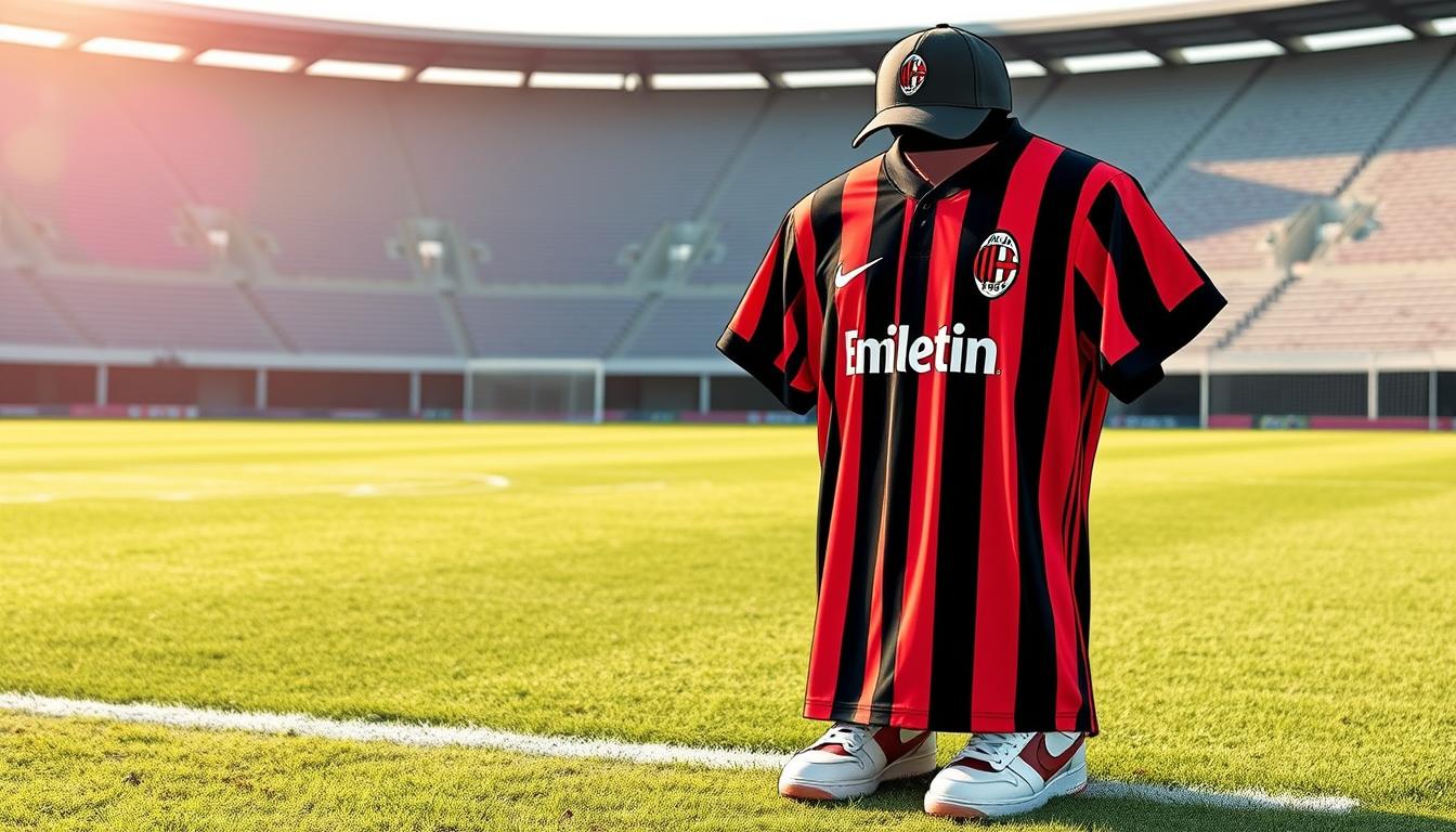 ac milan retro jersey