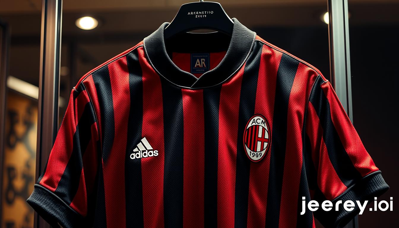 ac milan retro jersey