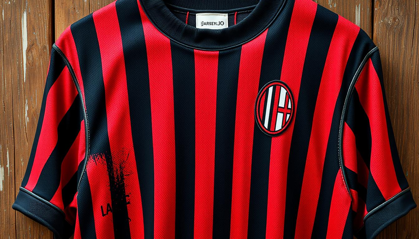 ac milan retro jersey