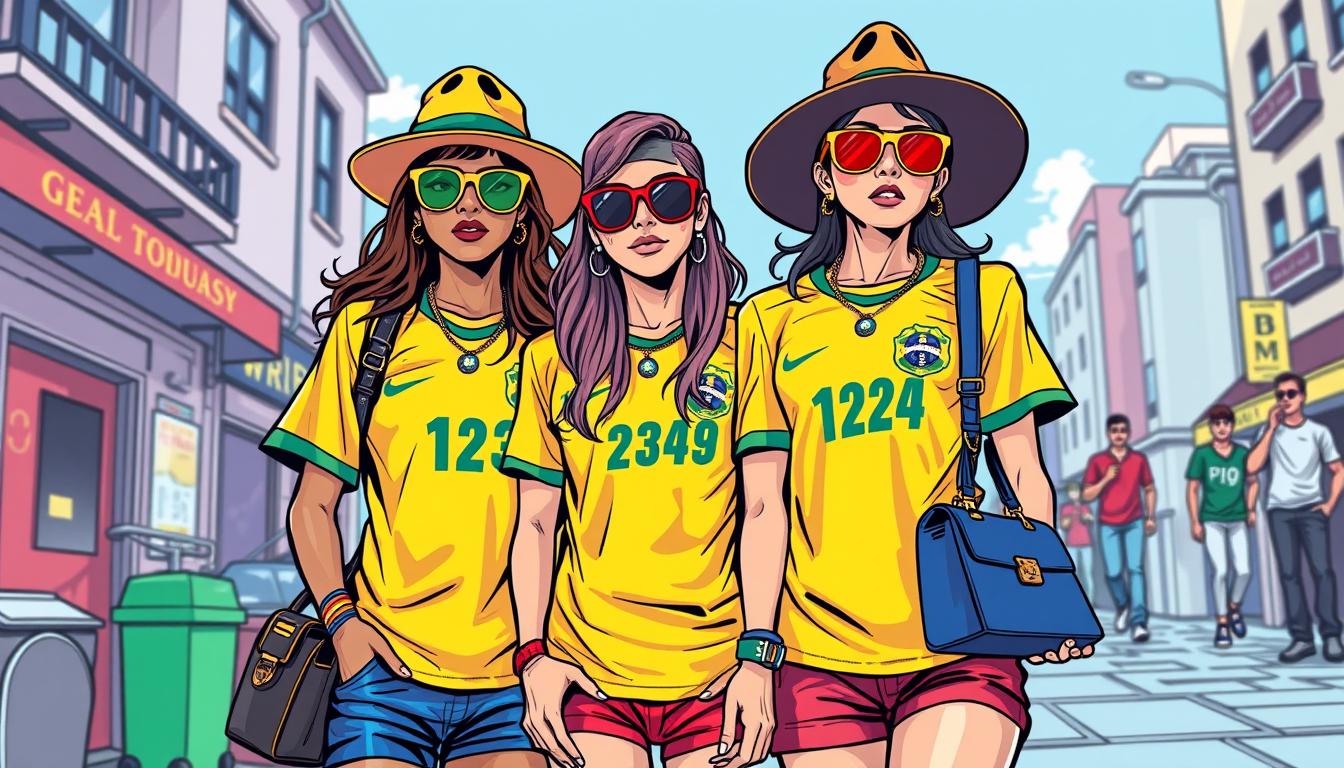 accessories to enhance your look with Brazil jersey
