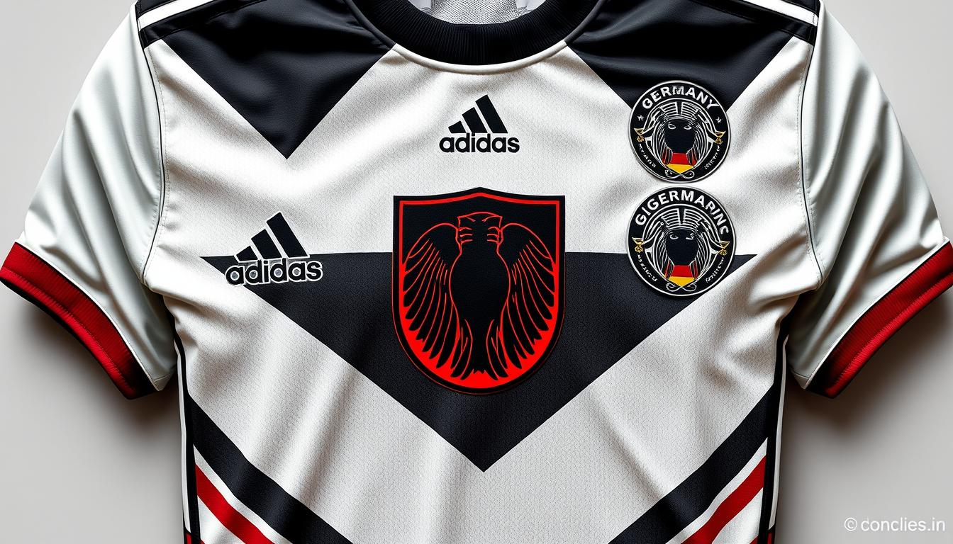 adidas germany jersey with badges and logos